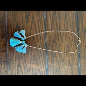 NWOT Miss Ivy Pearl Tassel Necklace